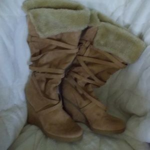 Cute Suede Boots